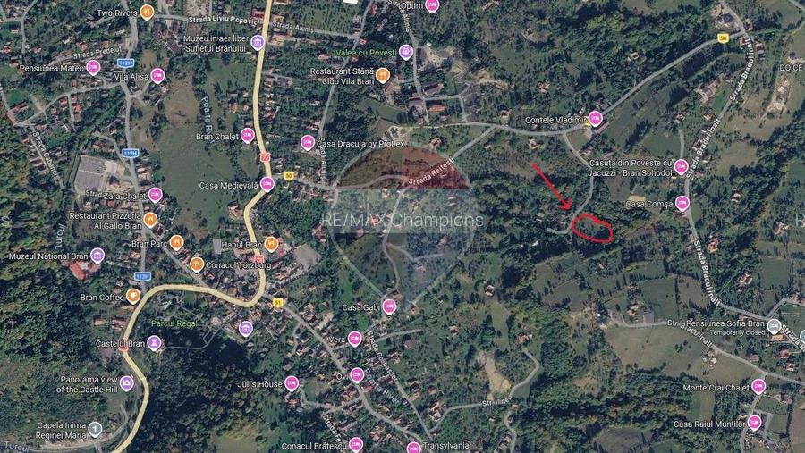 Comision 0% |Teren intravilan 2.700 mp | Sohodol – Bran |Castelul Bran