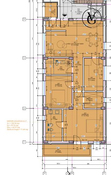 LKB Residence | Apartament decomandat cu 3 camere | Elvila | 99mp