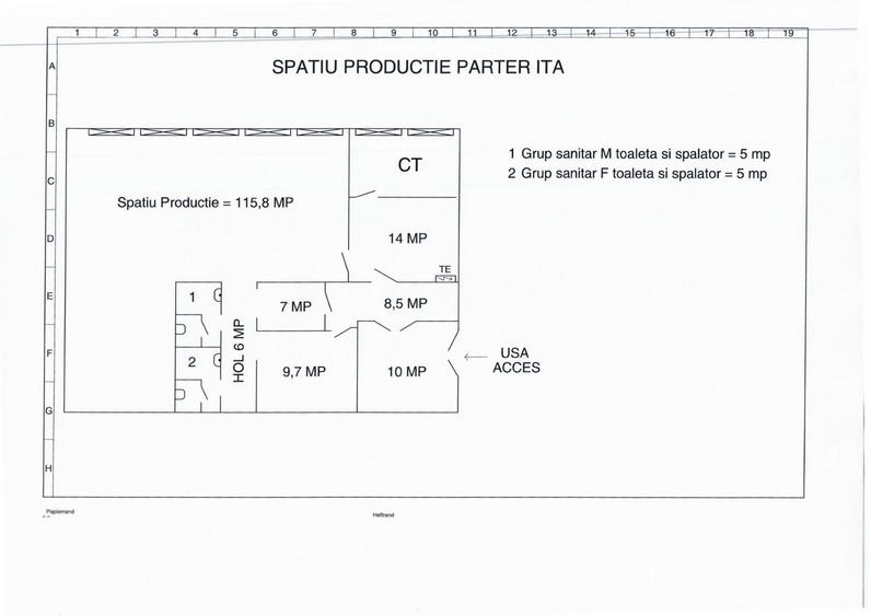 Spatiu Depozitare / Productie / Birouri - Metrou Costin Georgian