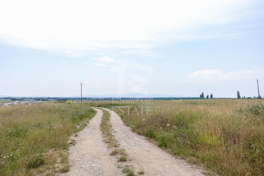 Sanpetru |Teren intravilan 733mp | 3 fronturi stradale