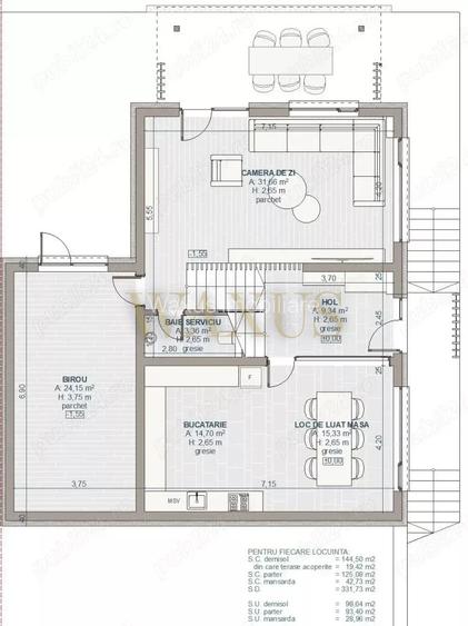 Casa Moderna - 7 camere I SU 285MP I Teren 513MP - Salicea - 3