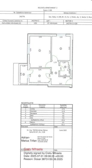 Apartament 2 camere Dream Residence Parter Inalt - 13