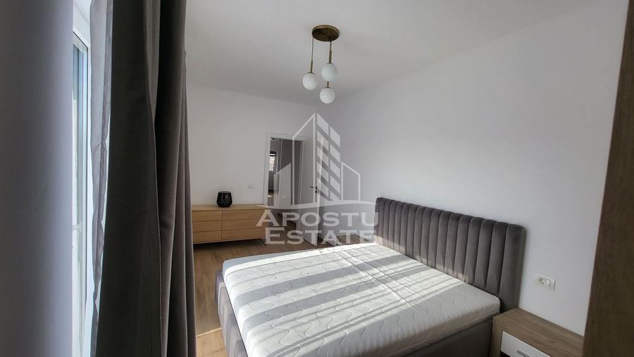 Apartament nou,mobilat si utilat,2 camere+curte 20mp,Torontalului