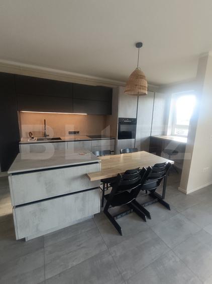 Apartament cu 2 camere, 64 mp, cu gradina, mobilat si utilat, zona Avantgarden