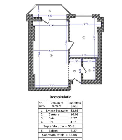 2 camere lux Floreasca - Barbu Vacarscu for sale