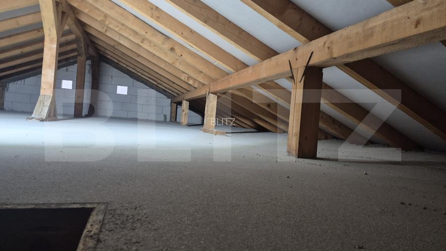 Casa cu 4 camere  semifinisata, 92 mp, teren 400 mp, in Vetis - 13