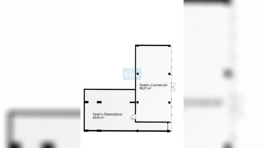 Spațiu comercial de vânzare în Sopor 361,48 mp┃