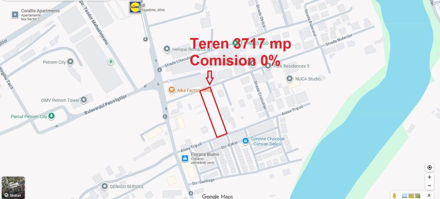 Teren Baneasa - Sos. Straulesti | Deschidere Dubla | Localizare Excelenta