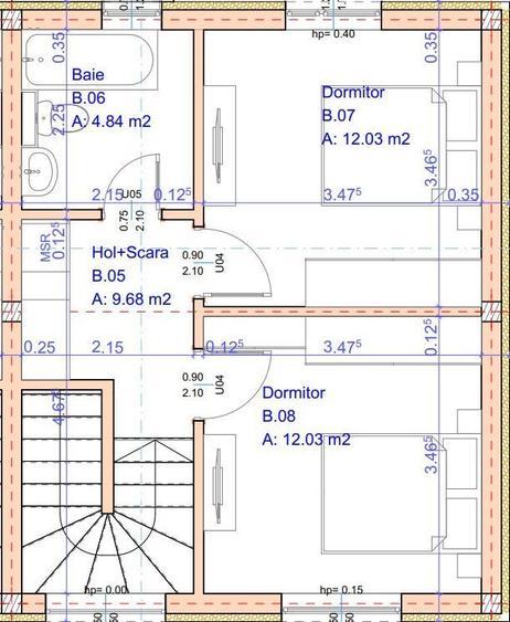 Complex rezidential nou. La asflat. Aproape de Cuina.