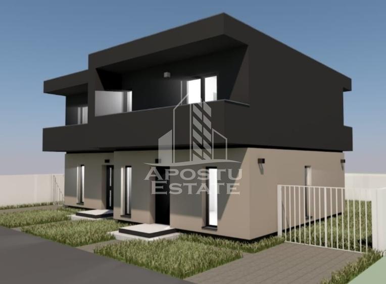 Duplex Modern cu 2 balcoane, P+ et, in Sanandrei