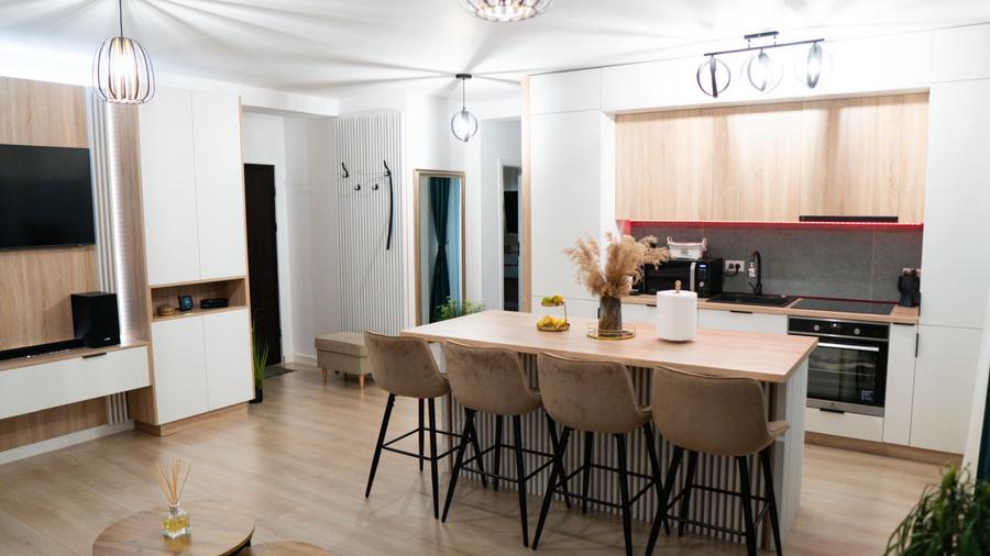 PENTHOUSE LUX - 2 camere, 55 mp, mobilat premium - Dumbravita