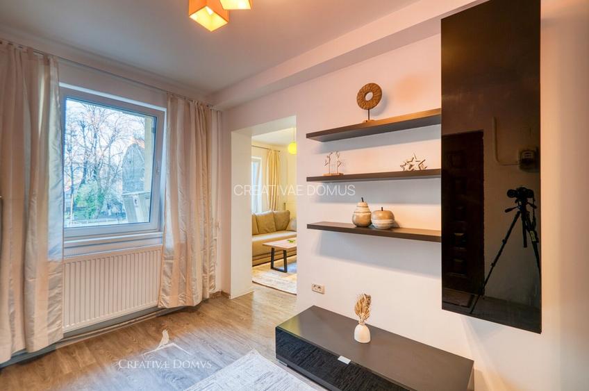 Gara de Nord / Apartament cu doua camere in vila / Centrala proprie - 12