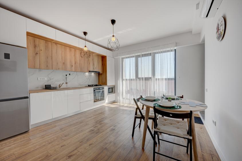 Mutare fără compromisuri, într-un apartament în care totul este nou.