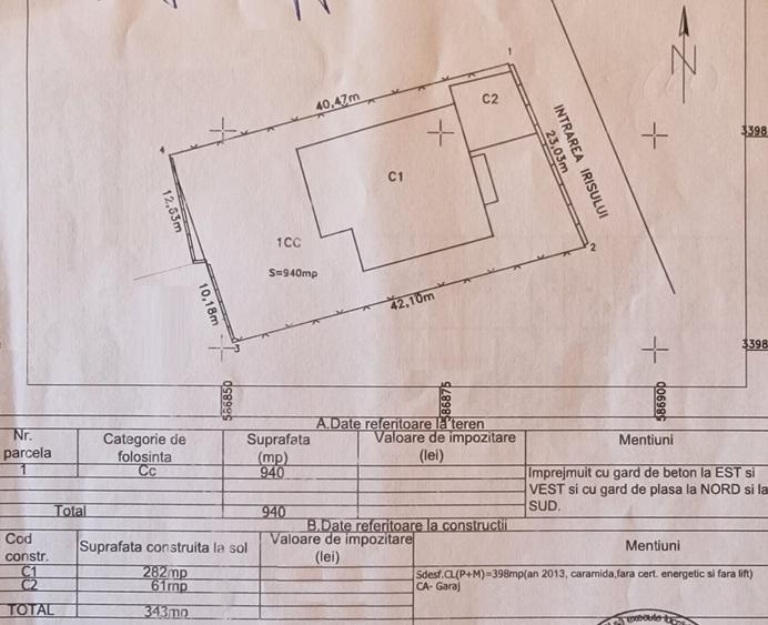 Vila P+1, 6 camere, teren 940mp, Otopeni-23 August