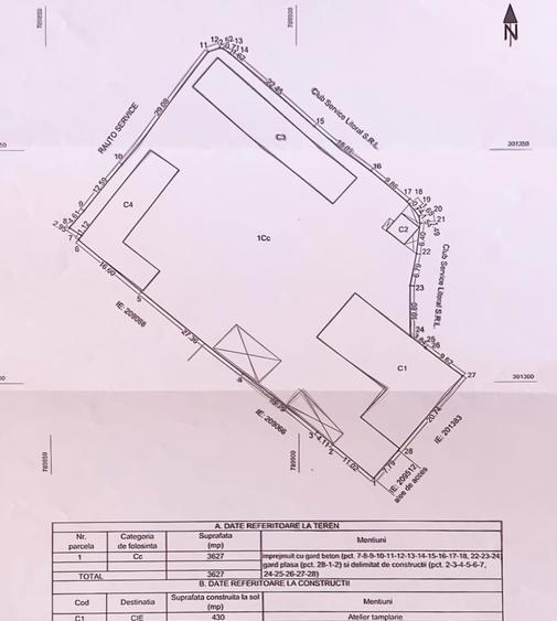 Zona Km 4/5-Aurel Vlaicu Teren Cu Hale 4500 Mp/3400 Mp Utili Ideal Dezvoltare