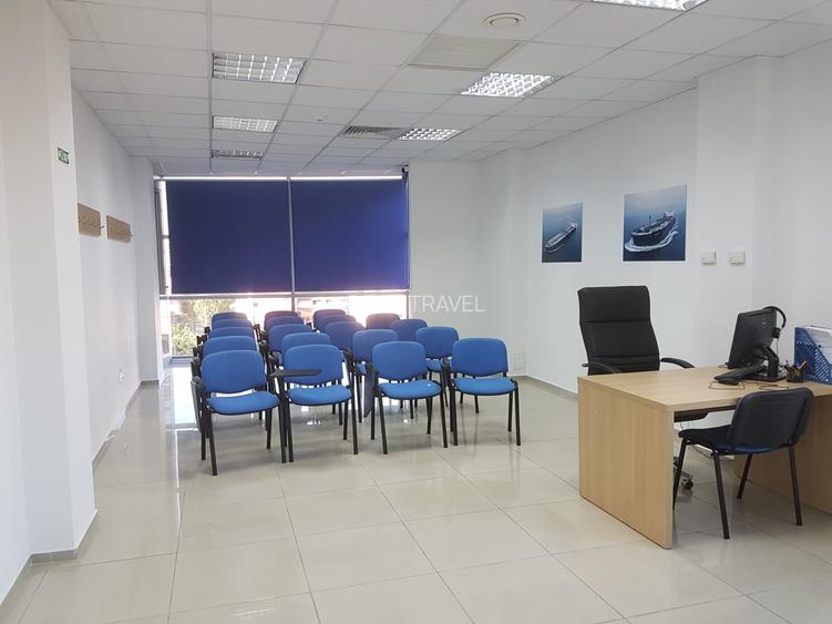 birou  elegant, mobilat,luminos, supraf. vitrata mare, lift , 241 mp, Bd. Mamaia - 7