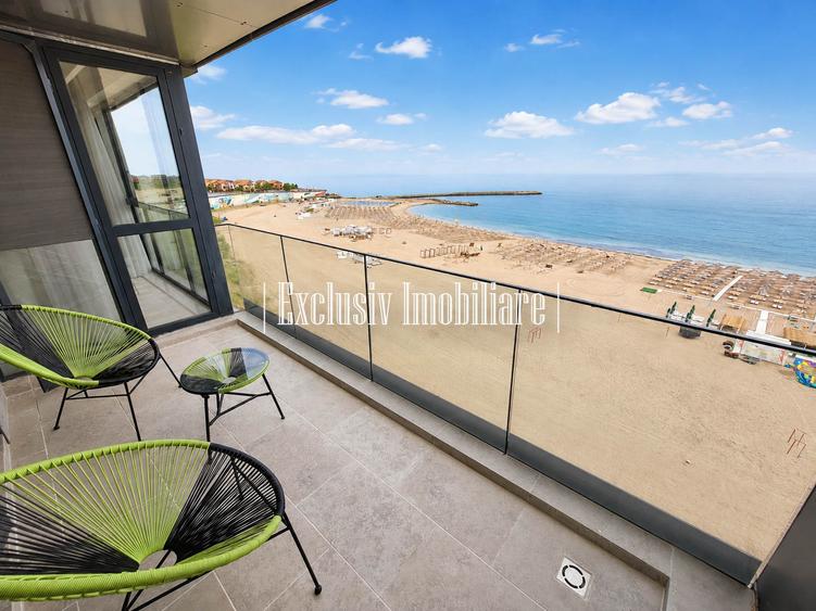 Vedere Frontala la Mare - Apartament Premium 2 camere 70 mp cu Parcare Subterana