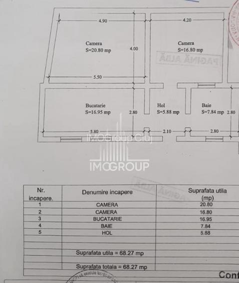 Apartament la curte comuna | cota teren 180mp | zona strazii Traian - 9