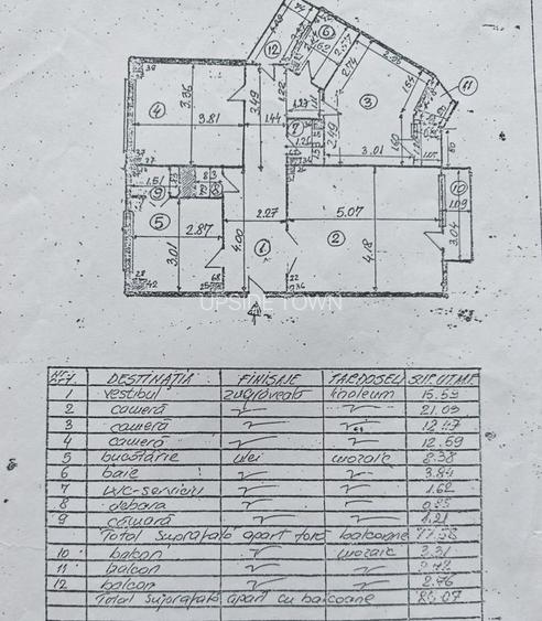 3 camere | Baneasa | MedLife | bloc 1983 - 45