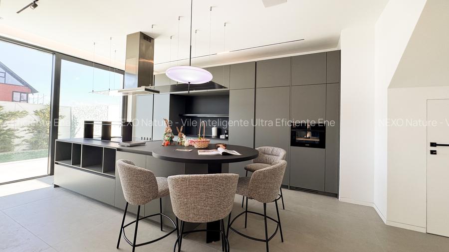 NEXO Nature FINALIZAT - Vile SMART -  Living Înalt de 7 Metri, Piscina încălzită - 6