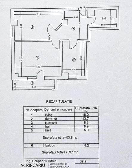 2Camere 60mp Soleia R. 2025 Valea Lupului  - Finisaje Premium - boxa + parcare - 5