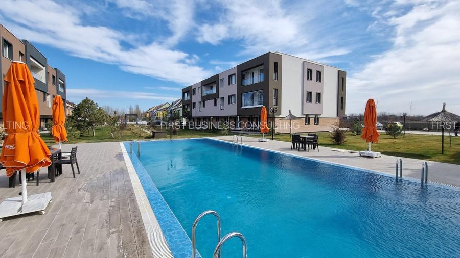 APARTAMENTE 2 camere in Complex cu Piscina zona Otopeni bloc NOU-COMISION 0% - 23