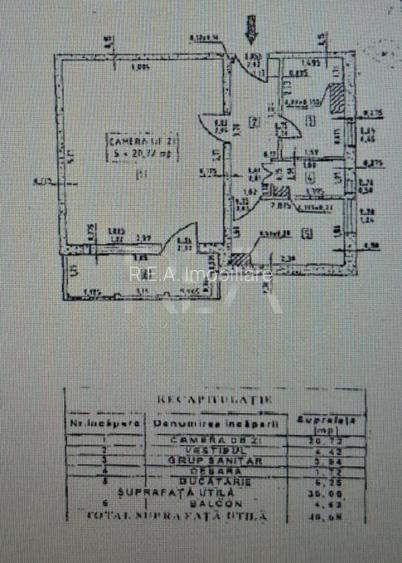 Garsonieră Decebal, et. 1, an 1990, metrou, 41 mp - 6