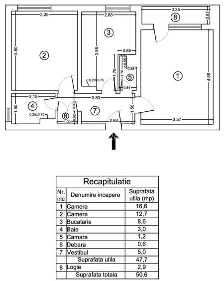 Apartament 2 camere de vanzare Drumul Taberei - 8
