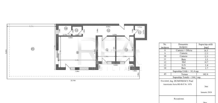 Penthouse 5/5 centrala, parcare, Bdul Timisoara,Str. Leoata. - 11