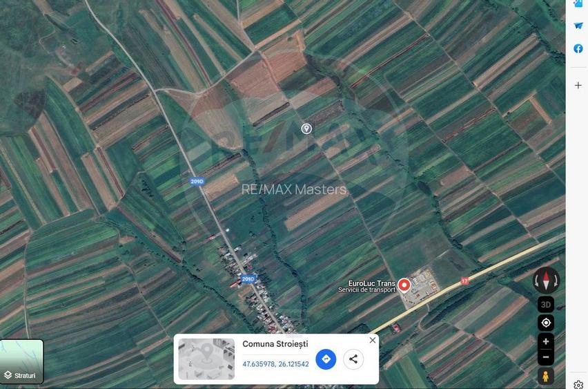 Teren extravilan 10152mp Stroiesti / Soseaua DN17, Suceava - 3