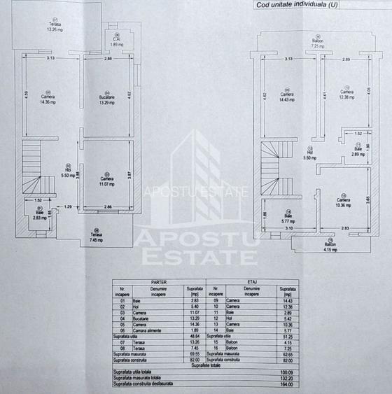 Casa individuala, 5 camere , 3 bai,2 balcoane ,acces auto, Braytim - 13