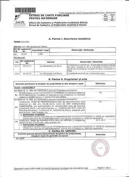 Vand casa cu teren 3384mp  in Barsanesti - 4