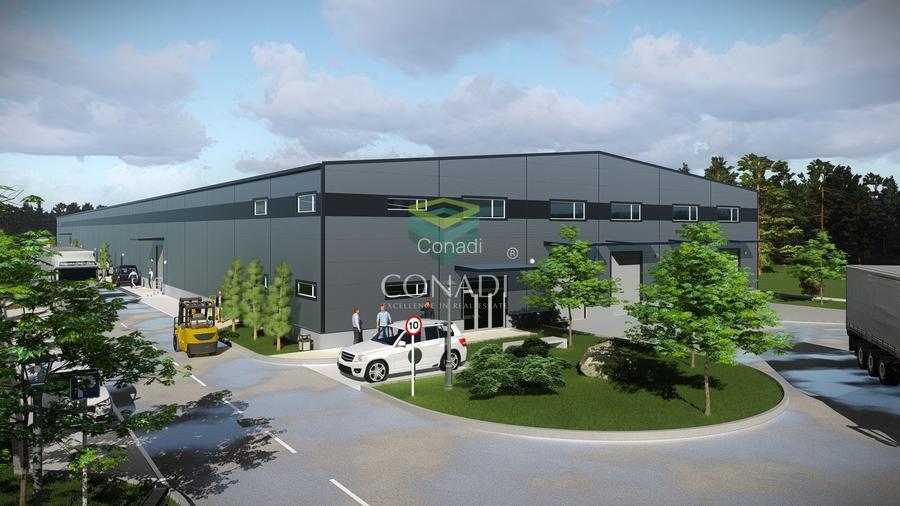 Teren de vanzare cu autorizatie pentru 2 hale - Otopeni - 10.000 mp - 7