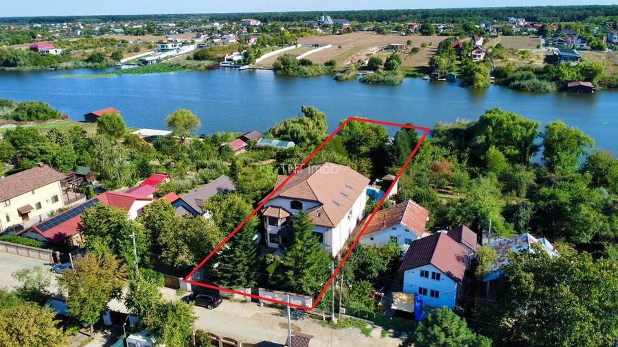 Vila individuala P+1+M cu deschidere la Lacul Snagov, piscina, sauna, ponton ! - 3