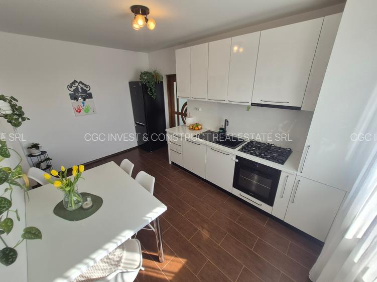 2 Cam-Lux-1 Min Spitalul Judetean-54 MP--Balcon-Mobilat-Centrala--85.000 Euro ! - 7