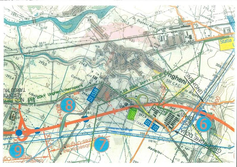 Terenuri Investitie 43485 mp Ungheni-Mures / Autostrada - 3