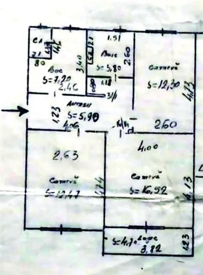 Vanzare apartament 3 camere decomandat Gheorgheni zona Hotel Royal, Cluj-Napoca - 7