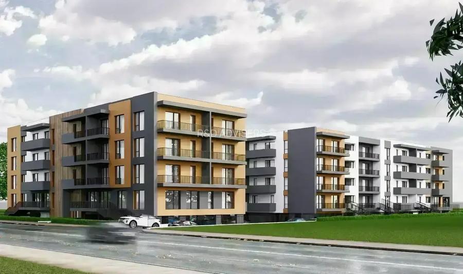 3 camere luminoase – 2 balcoane – bucătărie închisă - 10