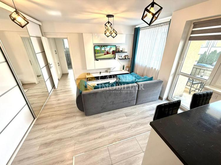 2 Camer – Rompetrol Bucium - 53 mp - Etaj 1 - Mobilat și utilat - Loc de parcare - 2