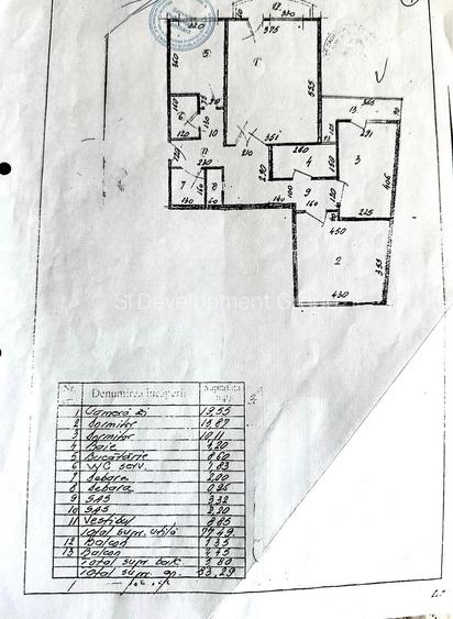 Apartament 3 Camere - Bloc 1990 - Rond Alba Iulia - 2 Bai - 83 MP - NOU - 1