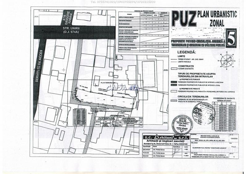 Teren Intravilan, Curti - Constructii, Strada Unirii - 3