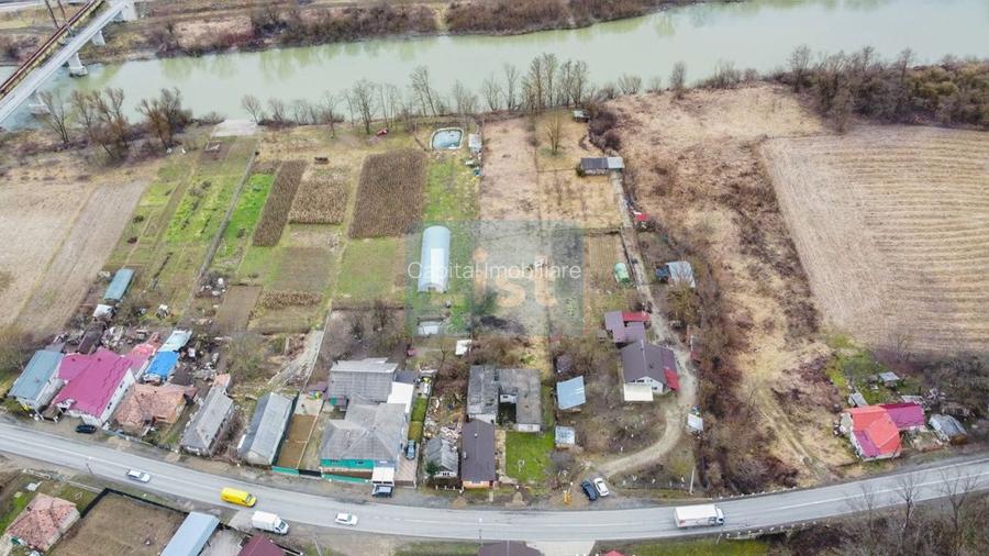 Exclusivitate! Teren intravilan + constructie casa, Beclean - 5