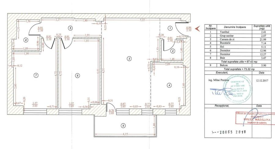 Apartament 3 Camere | Terasa | 2 Parcari & Boxa inclusa | Belvedere Residence - 12