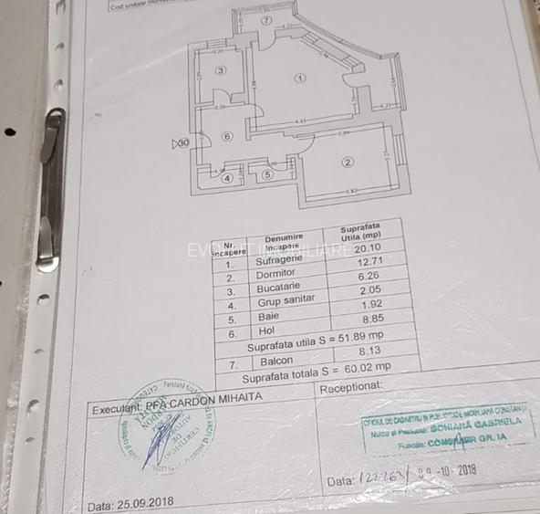 Apartament 2 camere decomandat -zona Gară -2 balcoane - 27