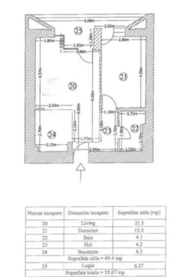 Vânzare 2 camere The Address 102 Barbu Văcărescu Mobilat - 13