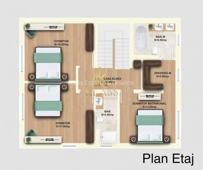 Casa individuala 5 camere, 185mp, zona Tunari/Pipera - 12