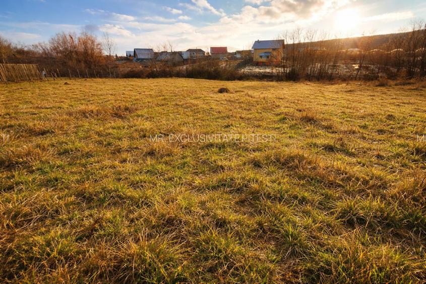 Teren 1262 m2 intravilan sau parcelat Smeura Stoenari Arges - 2
