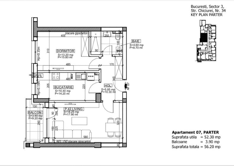 Apartamente 2 Camere cu Grădină,Splaiul Unirii,Bloc Nou,SAVAR RESIDENCE - 4
