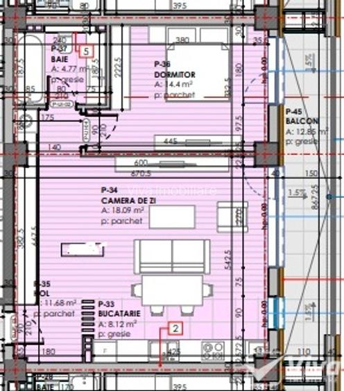 2 Camere | Etaj 1- 70Mp | Bloc Intabulat + Loc Parcare | Copou-Hotel Grand View - 9
