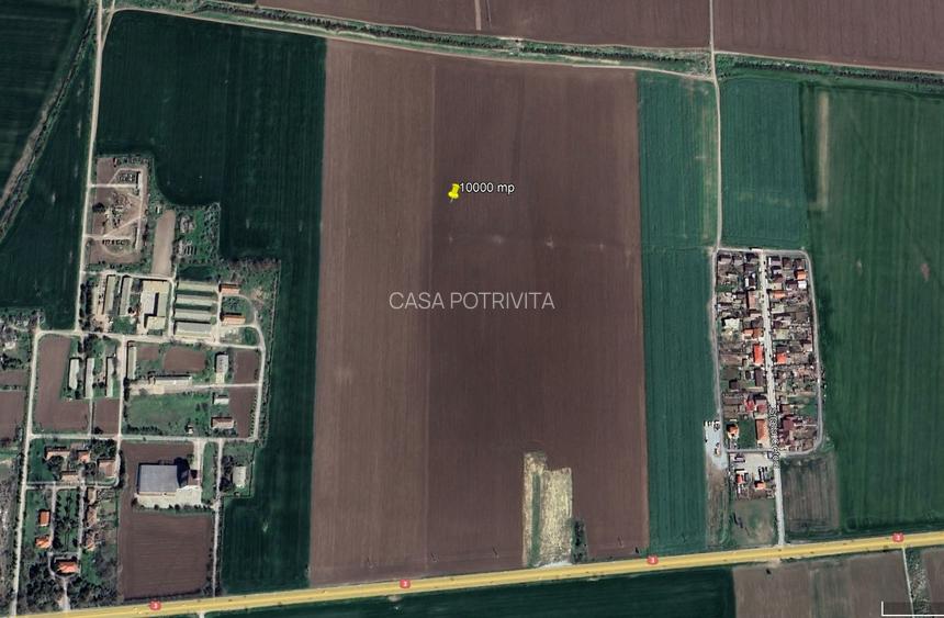 Valul lui Traian, teren intravilan 10000mp/160m, la intrare in localitate - 2
